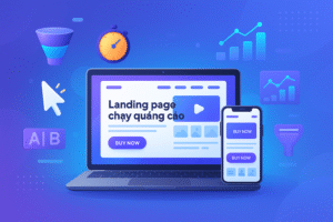 landing page chạy quảng cáo