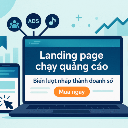 landing page chạy quảng cáo