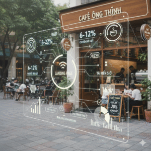 Landing Page Quảng Cáo Quán Cà Phê 2